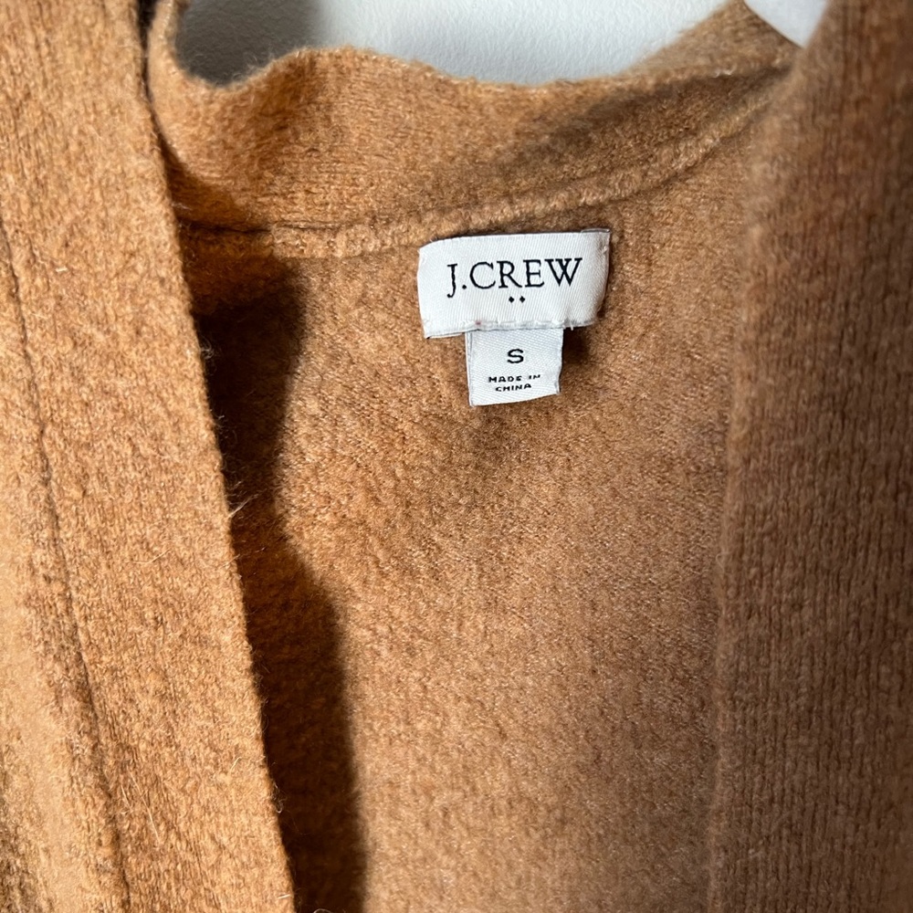 J Crew brown cardigan